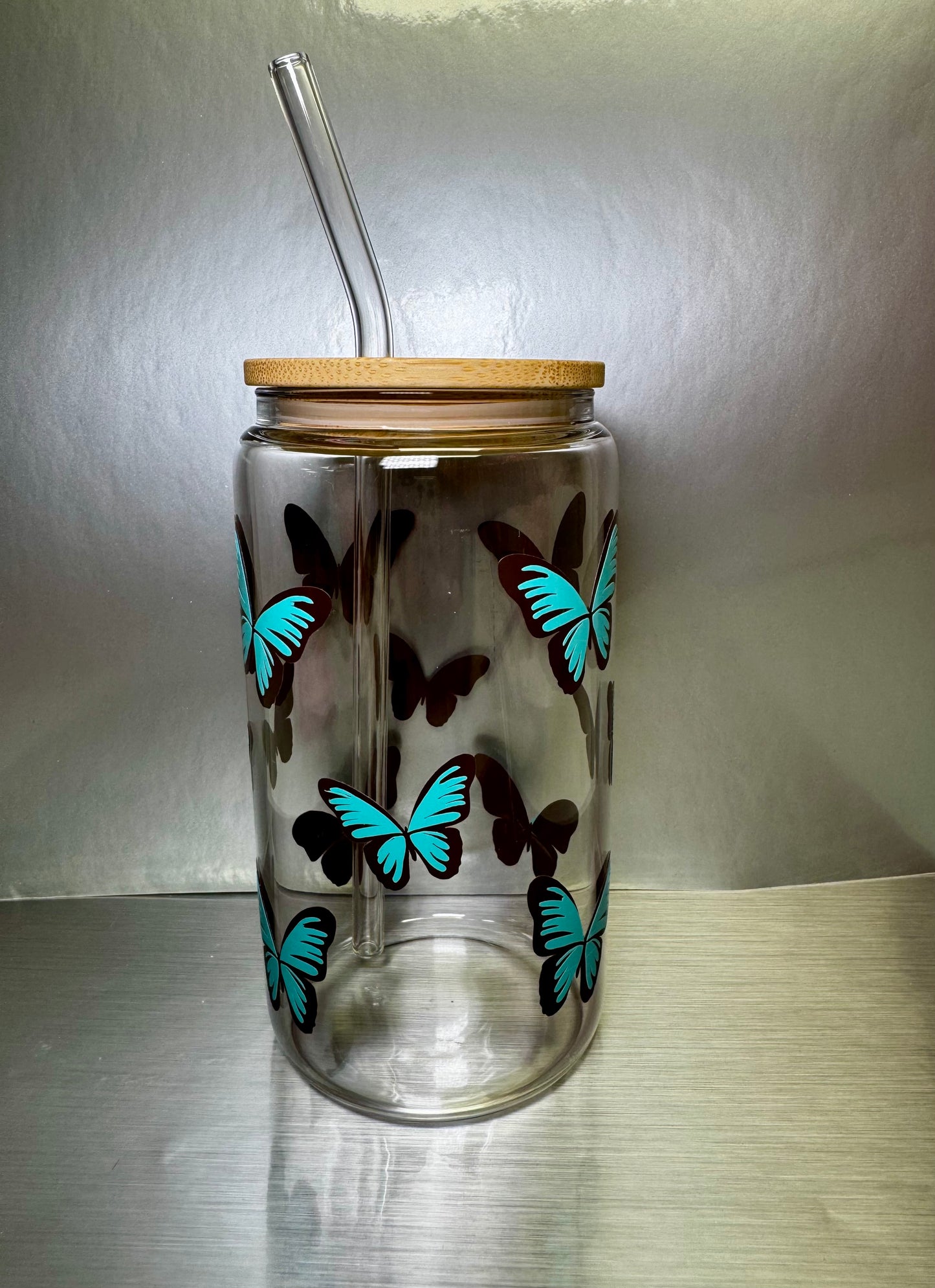 BEER CAN GLASS CUP