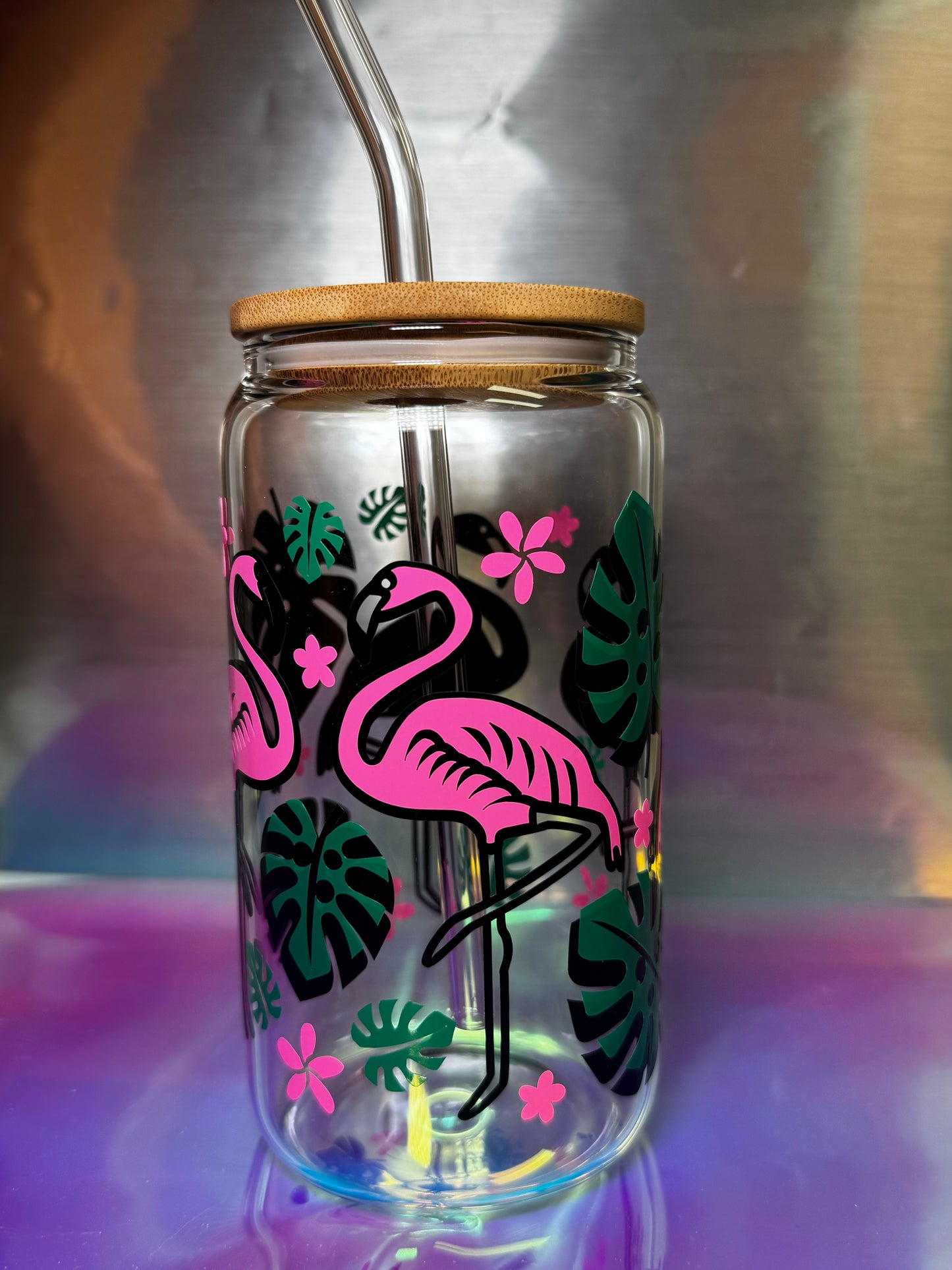 BEER CAN GLASS CUP