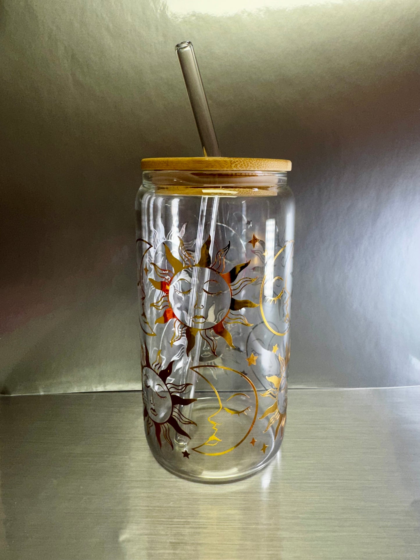 BEER CAN GLASS CUP