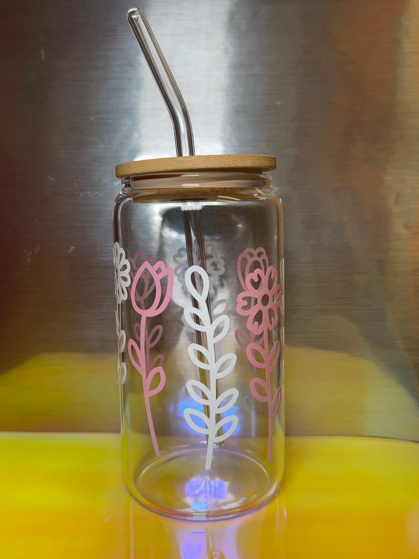 BEER CAN GLASS CUP