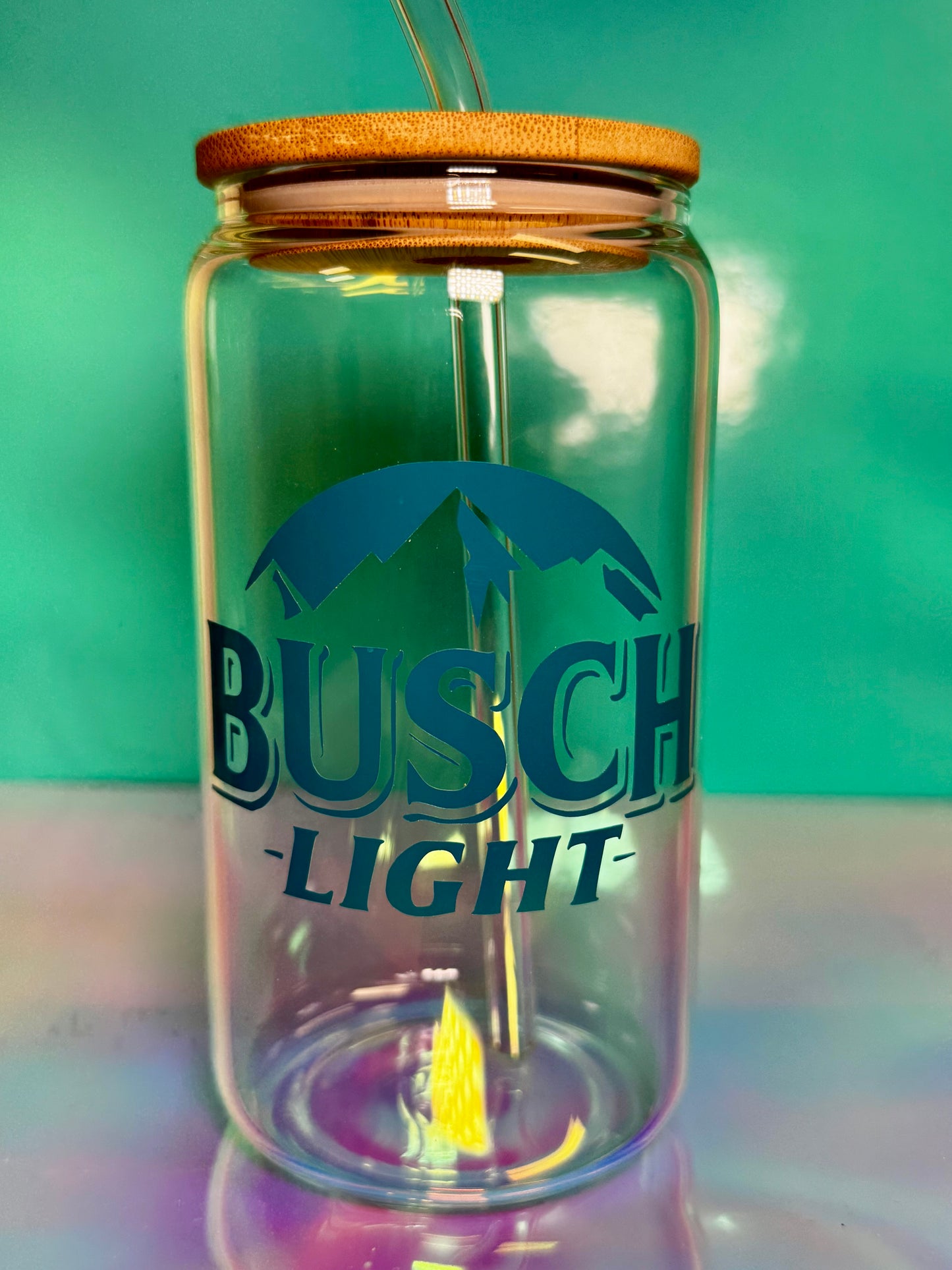 BEER CAN GLASS CUP
